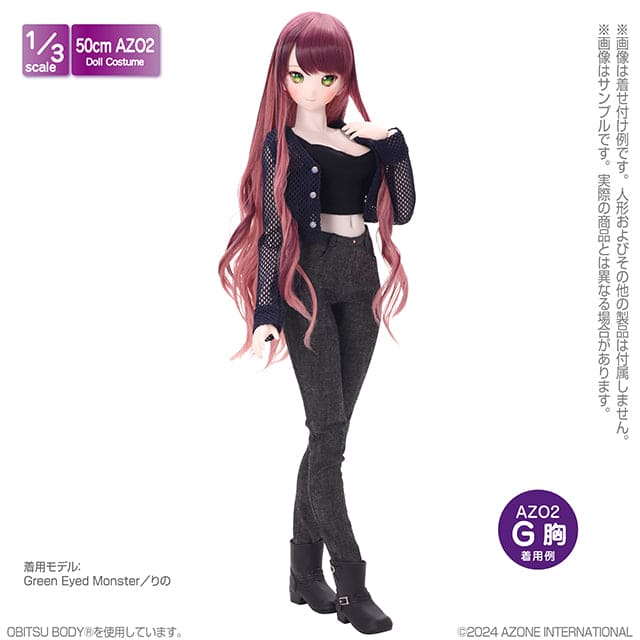 AZONE】The Luxual Mesh Blouse Multicolor/BJD 3 Points DD AZO2 OB50 Ang –  紀物書館+JiWu Bookstore