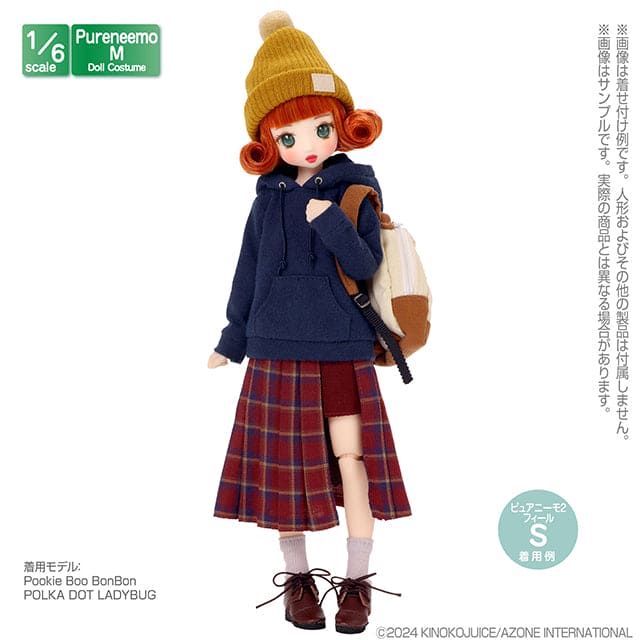 【AZONE】開衩百褶裙 II 多色 / AZONE pureneemo OB22 OB24 Blythe momoko