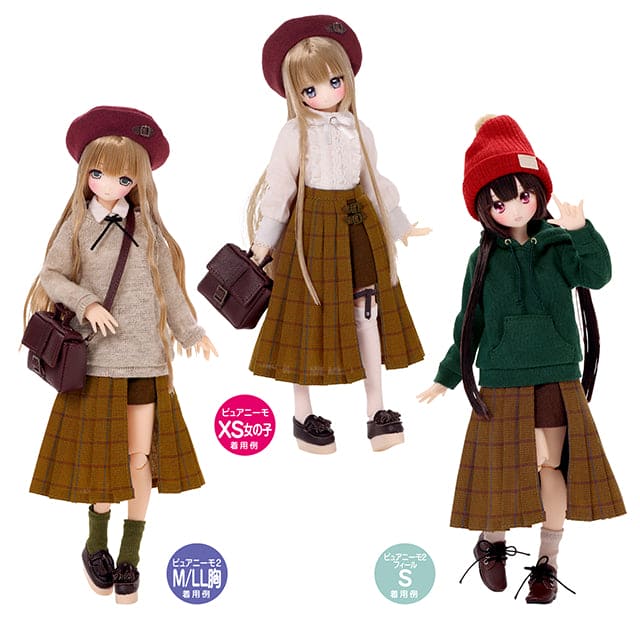 【AZONE】開衩百褶裙 II 多色 / AZONE pureneemo OB22 OB24 Blythe momoko