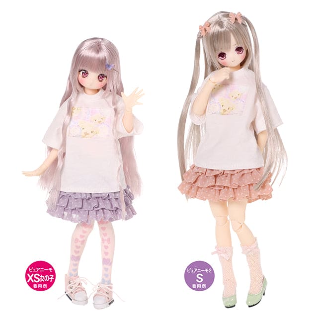 【AZONE】ワイドバージョンTシャツ マルチカラー/AZONE ピュアニーモ OB22 OB24 ブライス モモコ