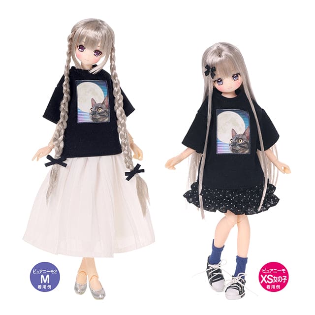 【AZONE】ワイドバージョンTシャツ マルチカラー/AZONE ピュアニーモ OB22 OB24 ブライス モモコ