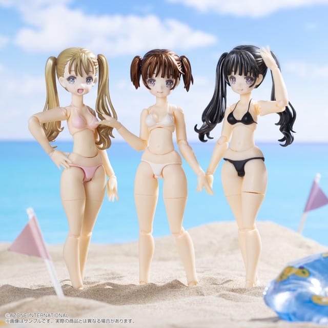 【AZONE】1/12 Bikini Mate 吉野 Irumi 棕髮 白比基尼 - 紀物書館+JiWu Bookstore