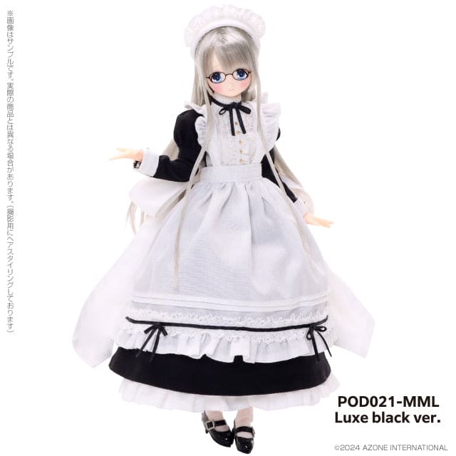 【AZONE】えっくす☆きゅーとふぁみりー みなみ/Classy Maid(Luxe black ver.) 予約