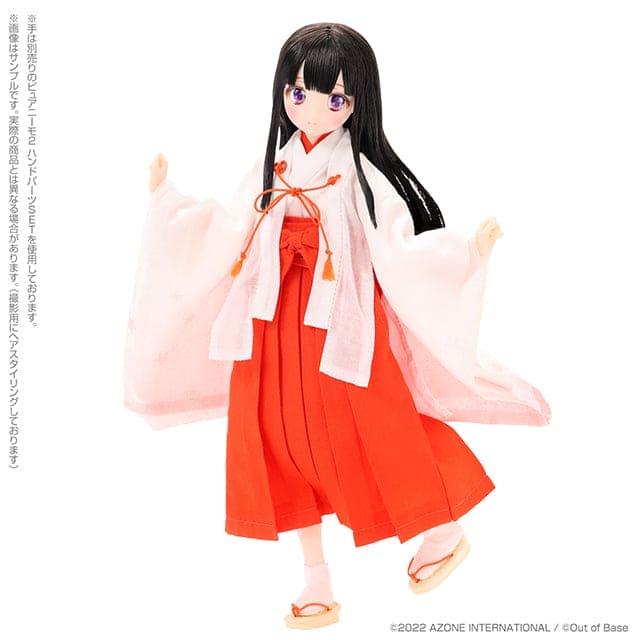【AZONE】巫女服裝組 坂下上神社版 / Pureneemo PNS PN2 OB22 OB24 - 紀物書館+JiWu Bookstore