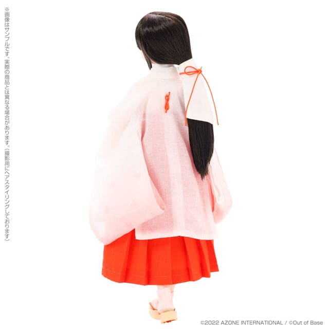 【AZONE】巫女服裝組 坂下上神社版 / Pureneemo PNS PN2 OB22 OB24 - 紀物書館+JiWu Bookstore