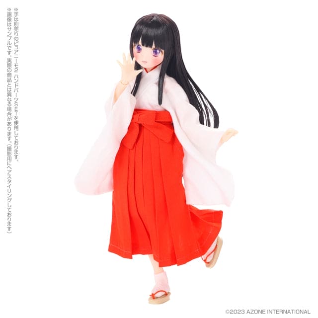 【AZONE】巫女服裝組 坂下上神社版 / Pureneemo PNS PN2 OB22 OB24 - 紀物書館+JiWu Bookstore