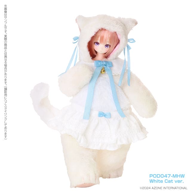 【AZONE】Luminous＊Street / Mii (Mii) – HUG Mii! (White Cat ver.) - 紀物書館+JiWu Bookstore