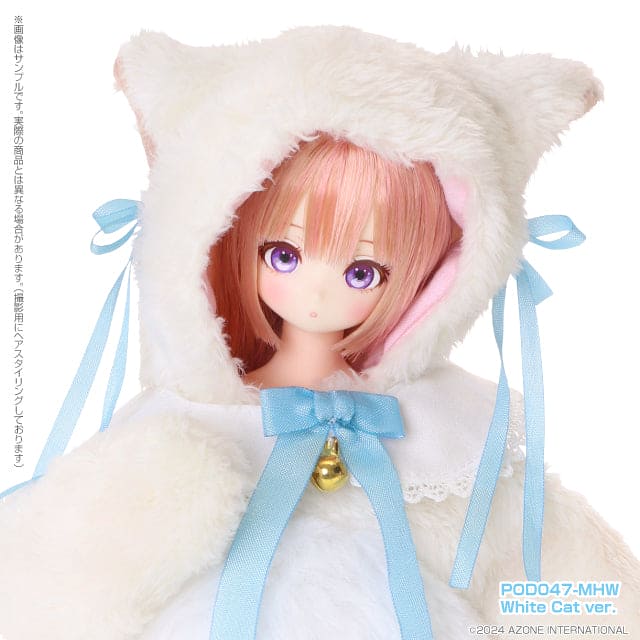 【AZONE】Luminous＊Street / Mii (Mii) – HUG Mii! (White Cat ver.) - 紀物書館+JiWu Bookstore