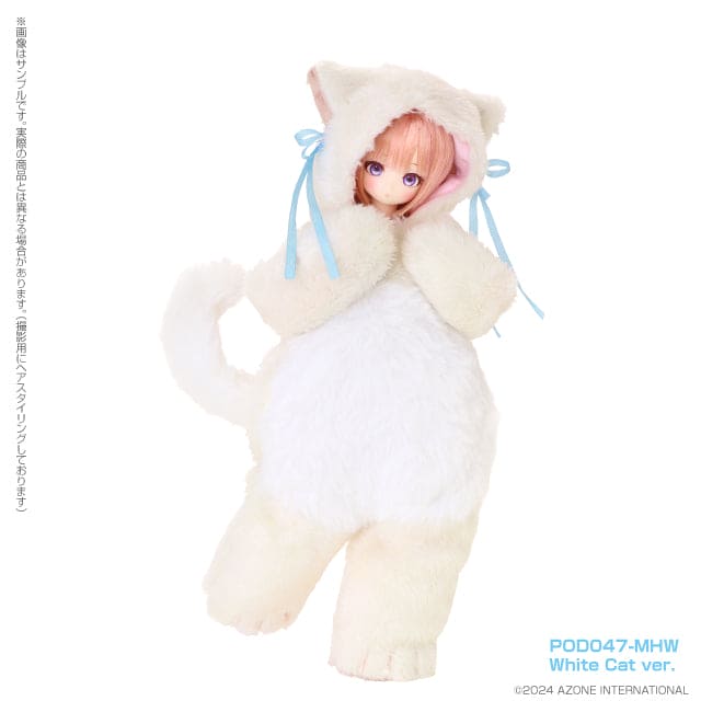 【AZONE】Luminous＊Street / Mii (Mii) – HUG Mii! (White Cat ver.) - 紀物書館+JiWu Bookstore