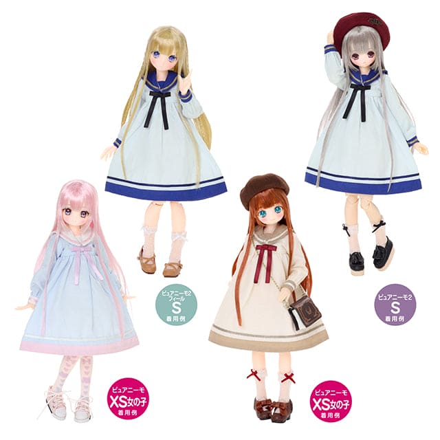 【AZONE】寬鬆水手服 / Pureneemo OB22 - 紀物書館+JiWu Bookstore