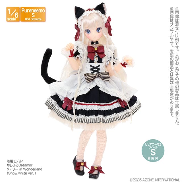 【AZONE】糖果緞帶鞋～月貓 多色 / Pureneemo ruruko OB22 - 紀物書館+JiWu Bookstore