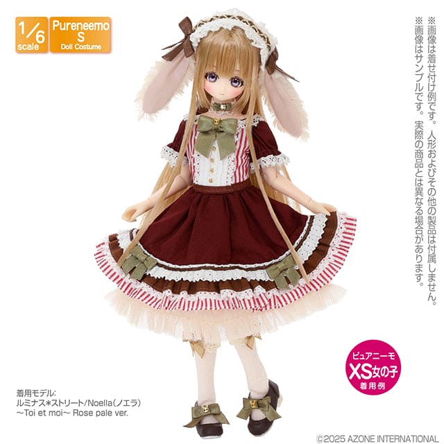 【AZONE】糖果緞帶鞋～月貓 多色 / Pureneemo ruruko OB22 - 紀物書館+JiWu Bookstore