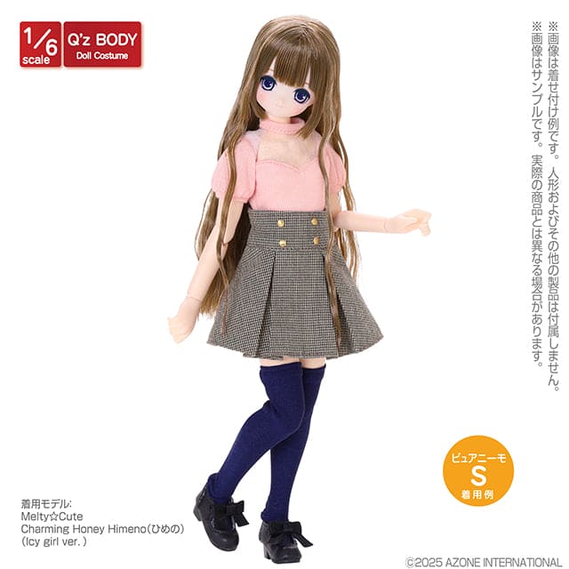 【AZONE】大腿襪組 多色 / Q'z Pureneemo - 紀物書館+JiWu Bookstore