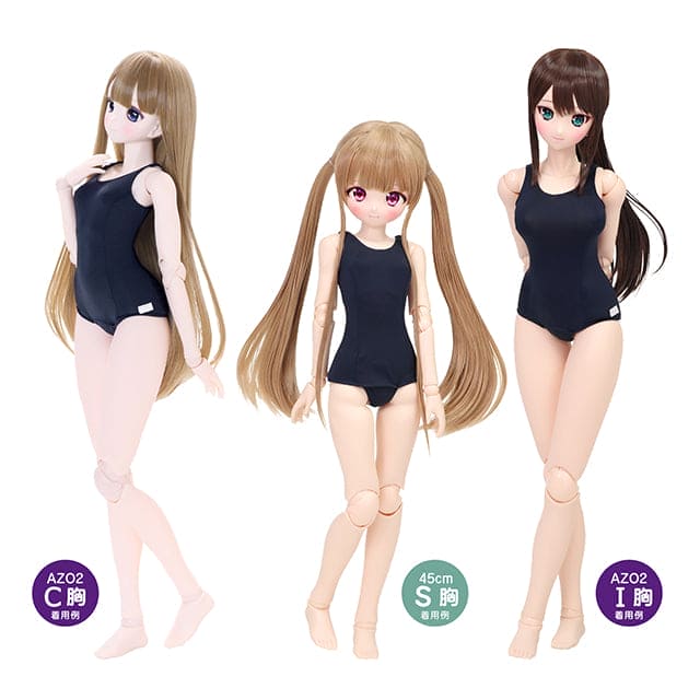 【AZONE】學生泳衣II / BJD 1/3 DD AZO2 OB50 - 紀物書館+JiWu Bookstore