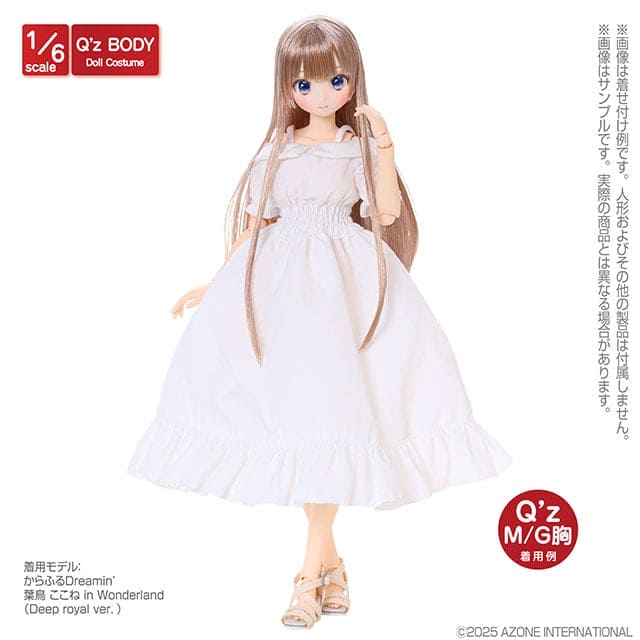 【AZONE】露肩洋裝 / Q'z Pureneemo - 紀物書館+JiWu Bookstore