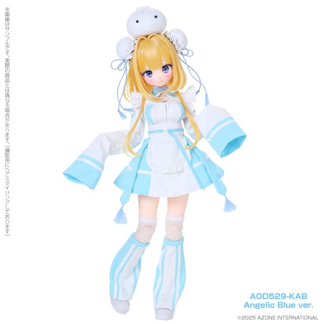 【AZONE】Poe-Poe × Iris Collect petit Komomo ～咬一口中華包女孩！～（Angelic Blue ver.） 預購 - 紀物書館+JiWu Bookstore