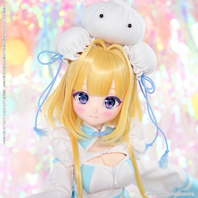 【AZONE】Poe-Poe × Iris Collect petit Komomo ～咬一口中華包女孩！～（Angelic Blue ver.） 預購 - 紀物書館+JiWu Bookstore