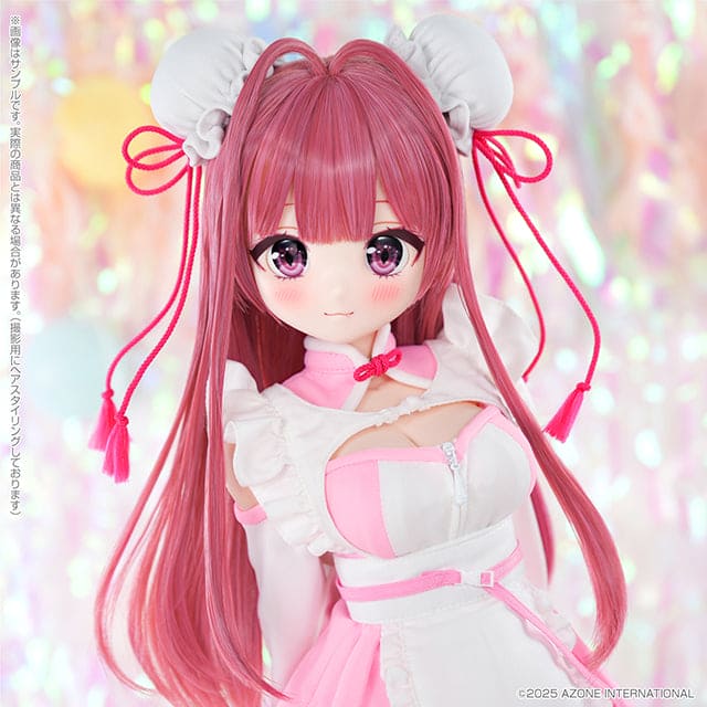 【AZONE】Poe-Poe × Iris Collect petit Komomo ～咬一口中華包女孩！～（Lovely Pink ver.） 預購 - 紀物書館+JiWu Bookstore