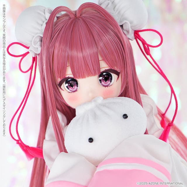 【AZONE】Poe-Poe × Iris Collect petit Komomo ～咬一口中華包女孩！～（Lovely Pink ver.） 預購 - 紀物書館+JiWu Bookstore