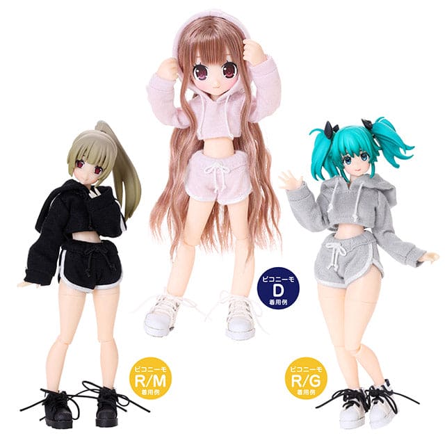 【AZONE】運動服套裝 / Picconeemo 1/12 OB11 - 紀物書館+JiWu Bookstore