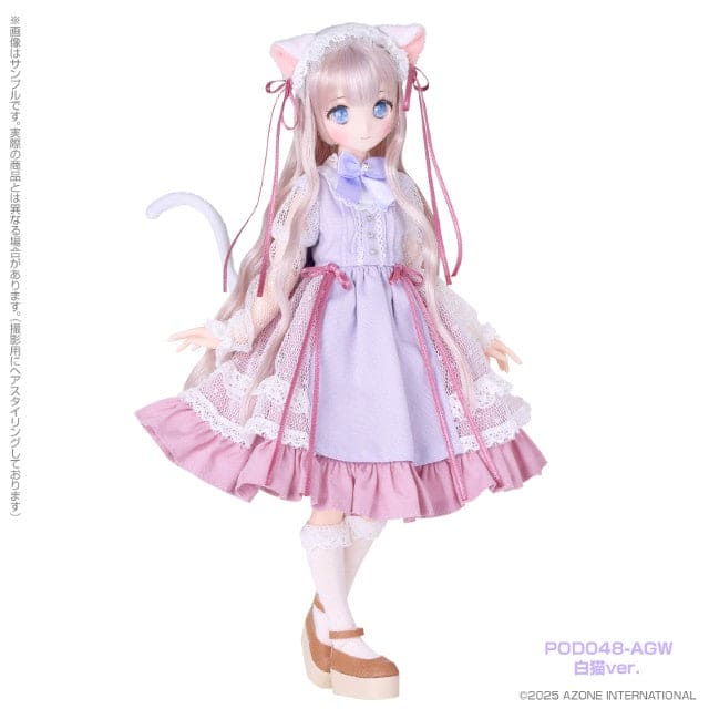 【AZONE】Karafuru Dreamin’ / 朝比奈幸穂 ～A Gift from M. K. ～ （白貓ver.）預購