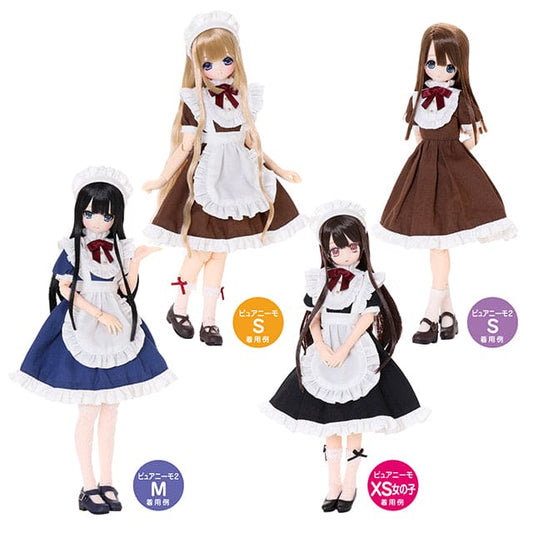 【AZONE】PNS 古典荷葉邊女僕套裝 預購 / Pureneemo ruruko OB22 藍豆豆 - 紀物書館+JiWu Bookstore