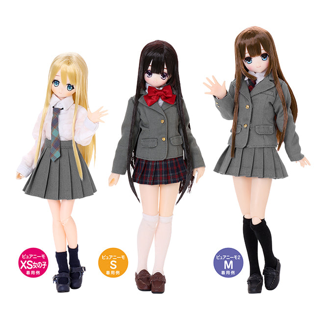 【AZONE】PNS 基本版襯衫II 多色 預購 / Pureneemo ruruko OB22 藍豆豆