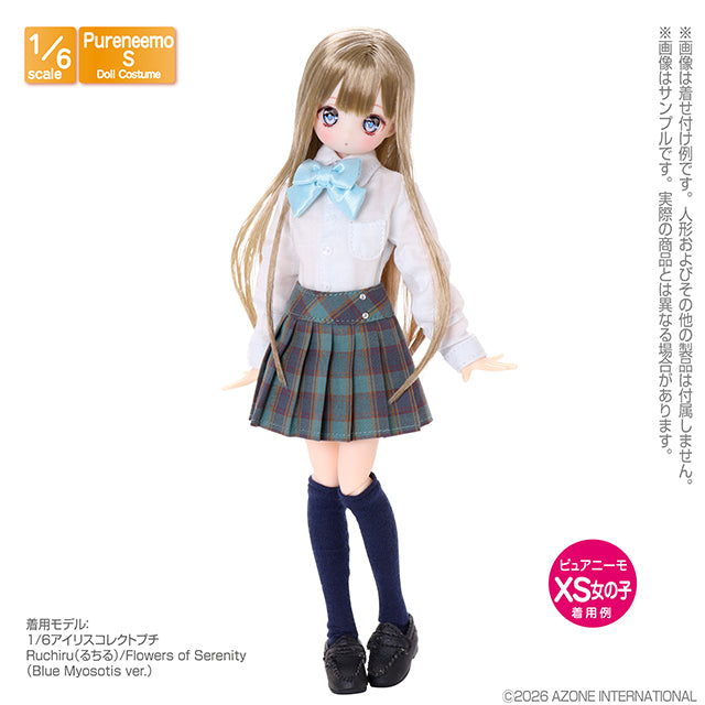 【AZONE】PNS 及膝襪組II 預購 / Pureneemo ruruko OB22 藍豆豆