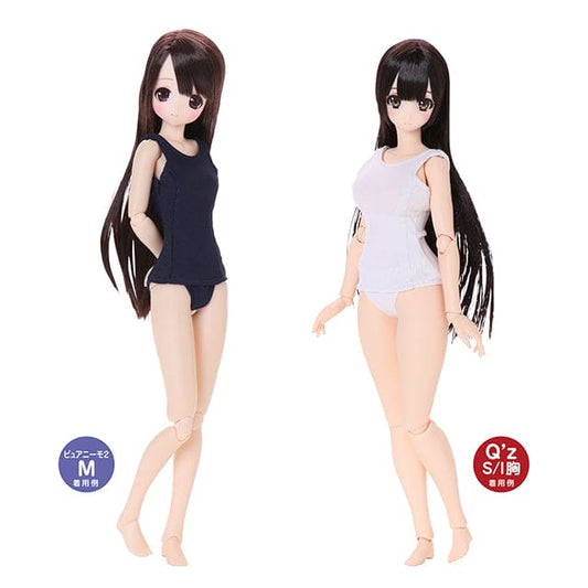 【AZONE】Q'z 學生泳衣 預購 / Pureneemo ruruko OB22 藍豆豆 - 紀物書館+JiWu Bookstore