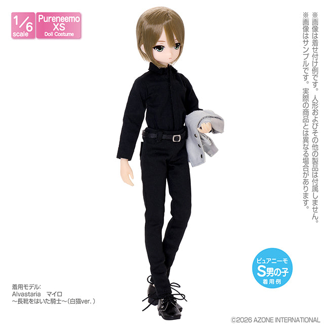 【AZONE】PNXS 附腰帶西裝褲 多色 / Pureneemo ruruko OB22 藍豆豆