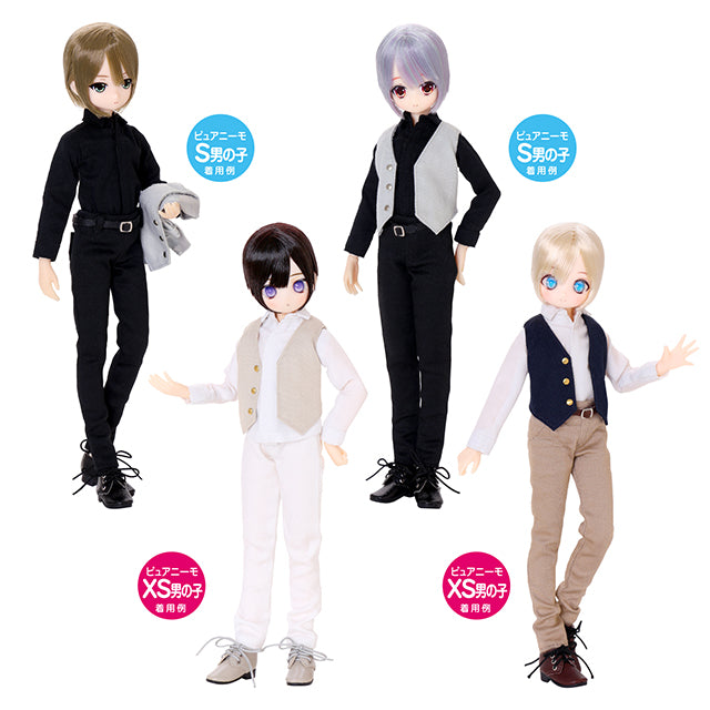 【AZONE】PNXS 附腰帶西裝褲 多色 / Pureneemo ruruko OB22 藍豆豆