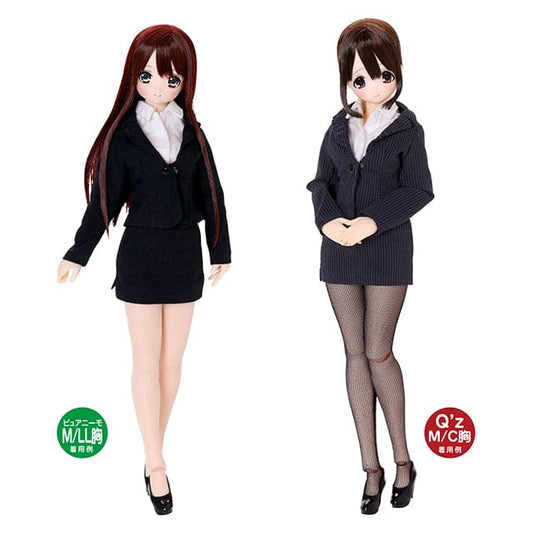 【AZONE】Q'z 窄裙套裝 / Pureneemo ruruko OB22 藍豆豆