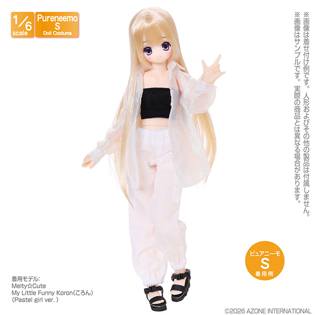 【AZONE】PNS 工裝褲 多色 / Pureneemo ruruko OB22 藍豆豆