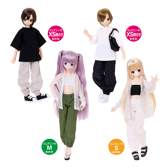 【AZONE】PNS 工裝褲 多色 / Pureneemo ruruko OB22 藍豆豆