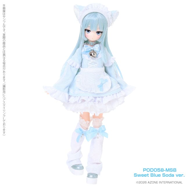 【AZONE】Luminous＊Street / 望月 Uru ～Pop’n SODA MAID～ Sweet Blue Soda ver.預購