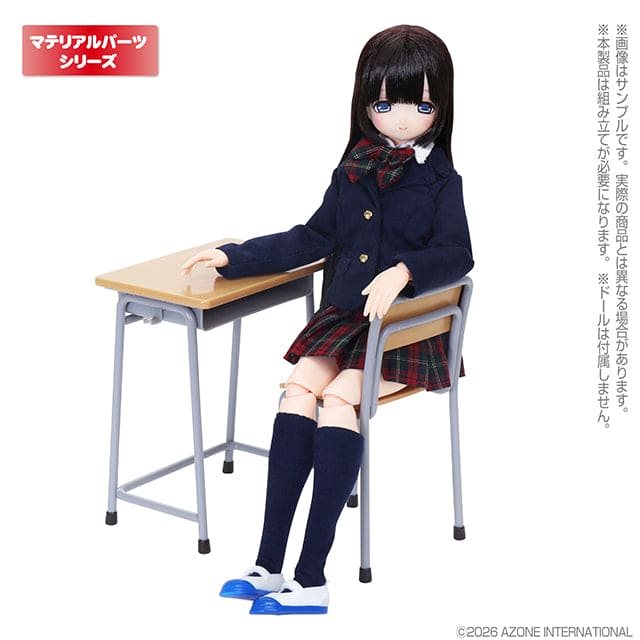 【AZONE】1/6 娃用課桌椅 / Pureneemo OB22 OB24 ruruko