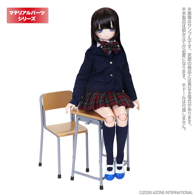 【AZONE】1/6 娃用課桌椅 / Pureneemo OB22 OB24 ruruko