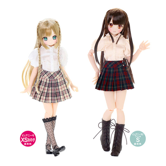 【AZONE】PNS 圓領燈籠袖襯衫II / Pureneemo ruruko OB24 藍豆豆 Blythe