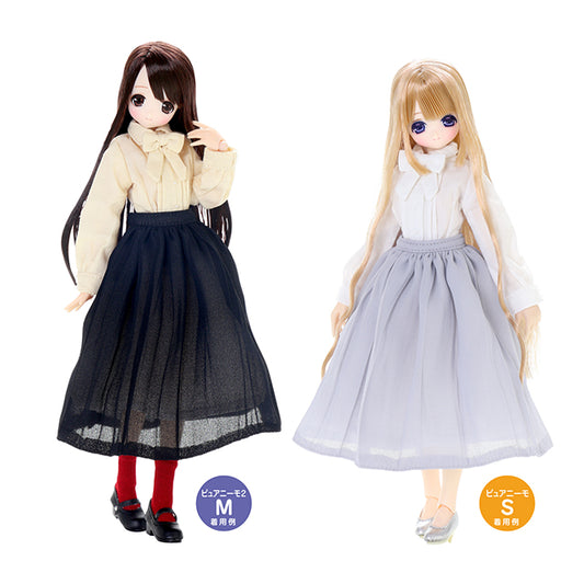 【AZONE】PNM 蝴蝶結襯衫V / Pureneemo ruruko OB24 藍豆豆 Blythe