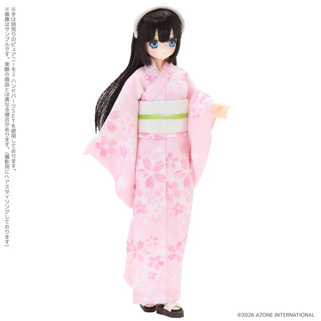 【AZONE】Sahra's a la Mode Sahra / Sweet Days 浴衣系列 黑髮 預購