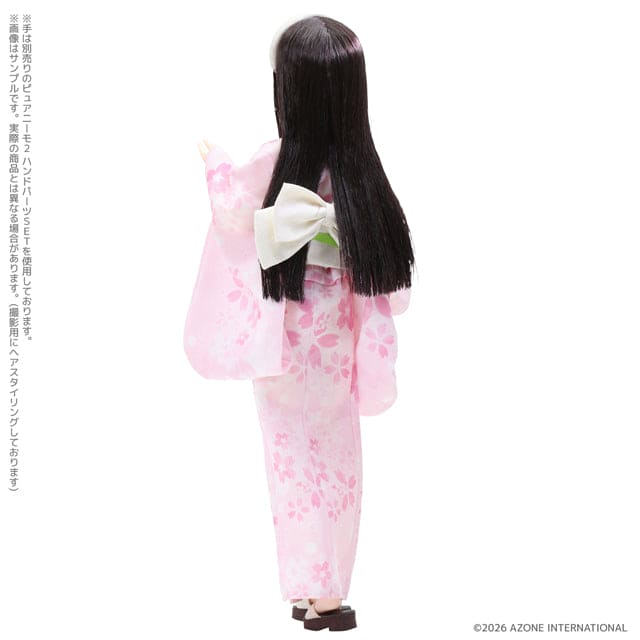 【AZONE】Sahra's a la Mode Sahra / Sweet Days 浴衣系列 黑髮 預購