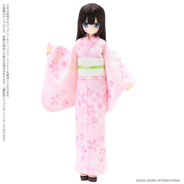 【AZONE】Sahra's a la Mode Sahra / Sweet Days 浴衣系列 黑髮 預購