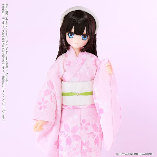 【AZONE】Sahra's a la Mode Sahra / Sweet Days 浴衣系列 黑髮 預購