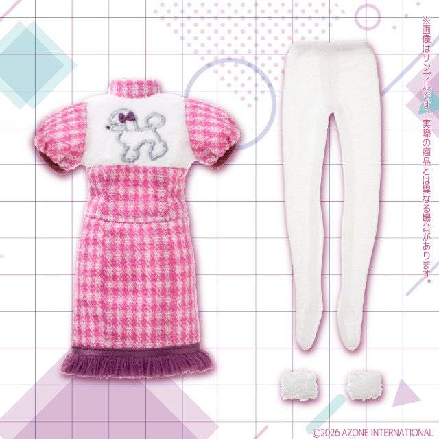 【AZONE】BonBons 俏皮貴賓狗洋裝 2 款 預購 / Blythe Pureneemo OB22 ruruko