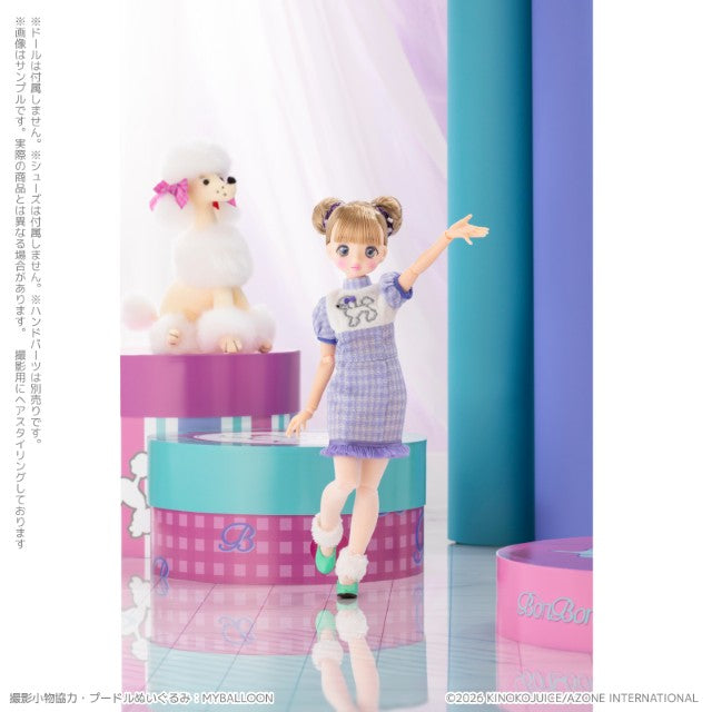 【AZONE】BonBons 俏皮貴賓狗洋裝 2 款 預購 / Blythe Pureneemo OB22 ruruko