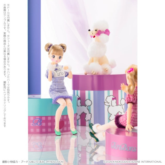 【AZONE】BonBons 俏皮貴賓狗洋裝 2 款 預購 / Blythe Pureneemo OB22 ruruko