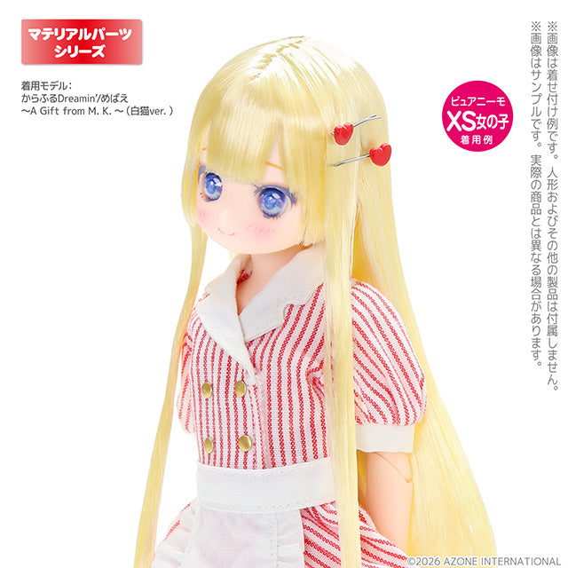 【AZONE】1/6 娃用髮夾 愛心 3色 / Pureneemo OB22 Blythe 藍豆豆