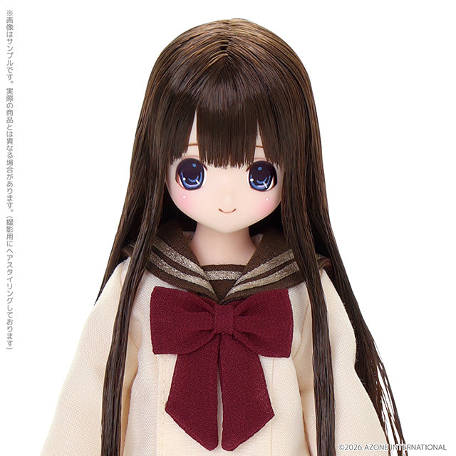 【AZONE】Ex☆Cute Family Chisa / Sweet Memory ~ 冬日中學預備 ~ 栗子棕髮 預購