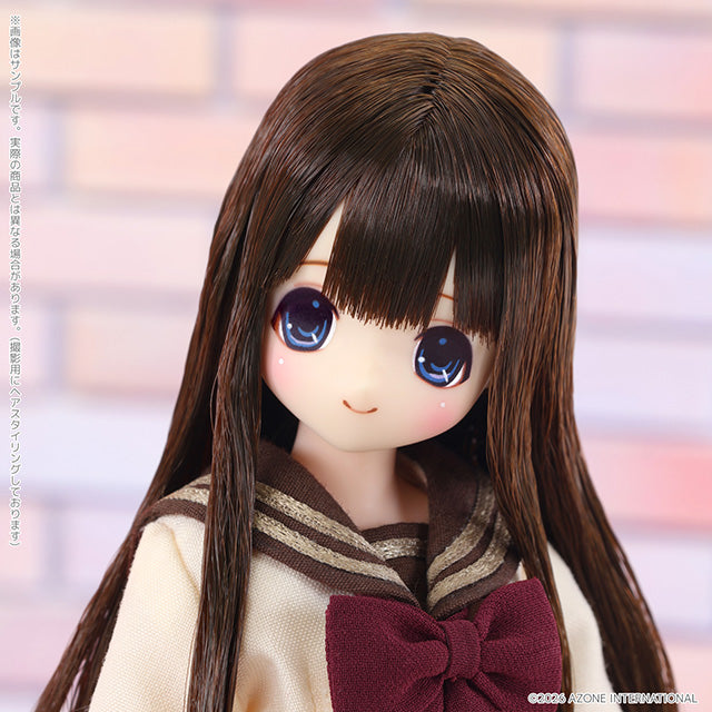 【AZONE】Ex☆Cute Family Chisa / Sweet Memory ~ 冬日中學預備 ~ 栗子棕髮 預購