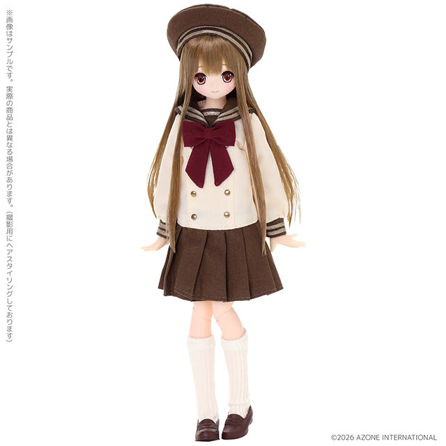 【AZONE】Ex☆Cute Family Nina / Sweet Memory ~ 冬日中學預備 ~ 核桃金髮 預購 (副本)
